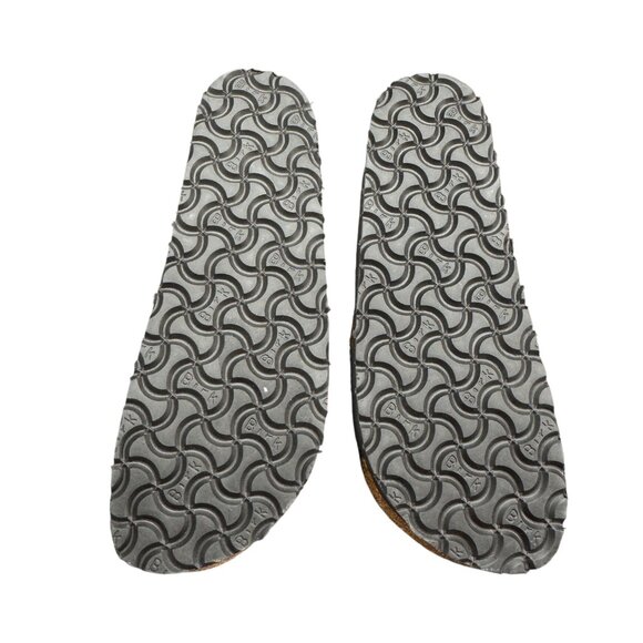 Birkenstock Papillio Daytona Black Shearling Slide Sandals, Size 38 NWOB - Picture 6 of 7